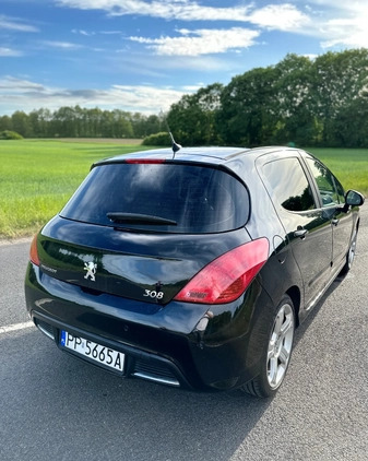 Peugeot 308 cena 15000 przebieg: 368000, rok produkcji 2009 z Wyrzysk małe 191